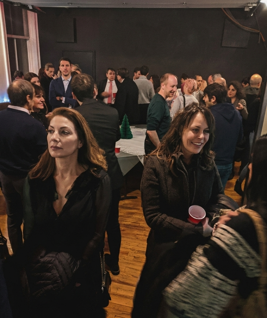 Holiday party celebration at Union Square Loft NYC