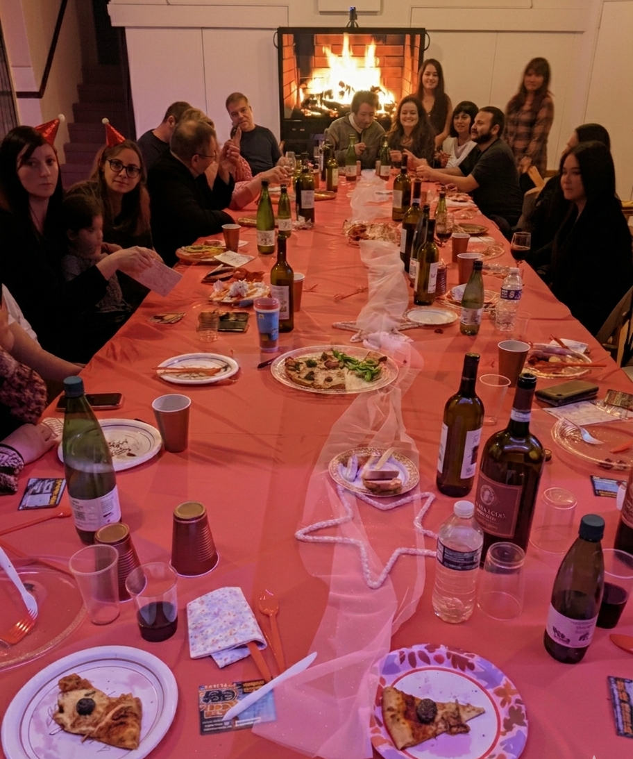 Dinner party event at Union Square Loft NYC Flatiron