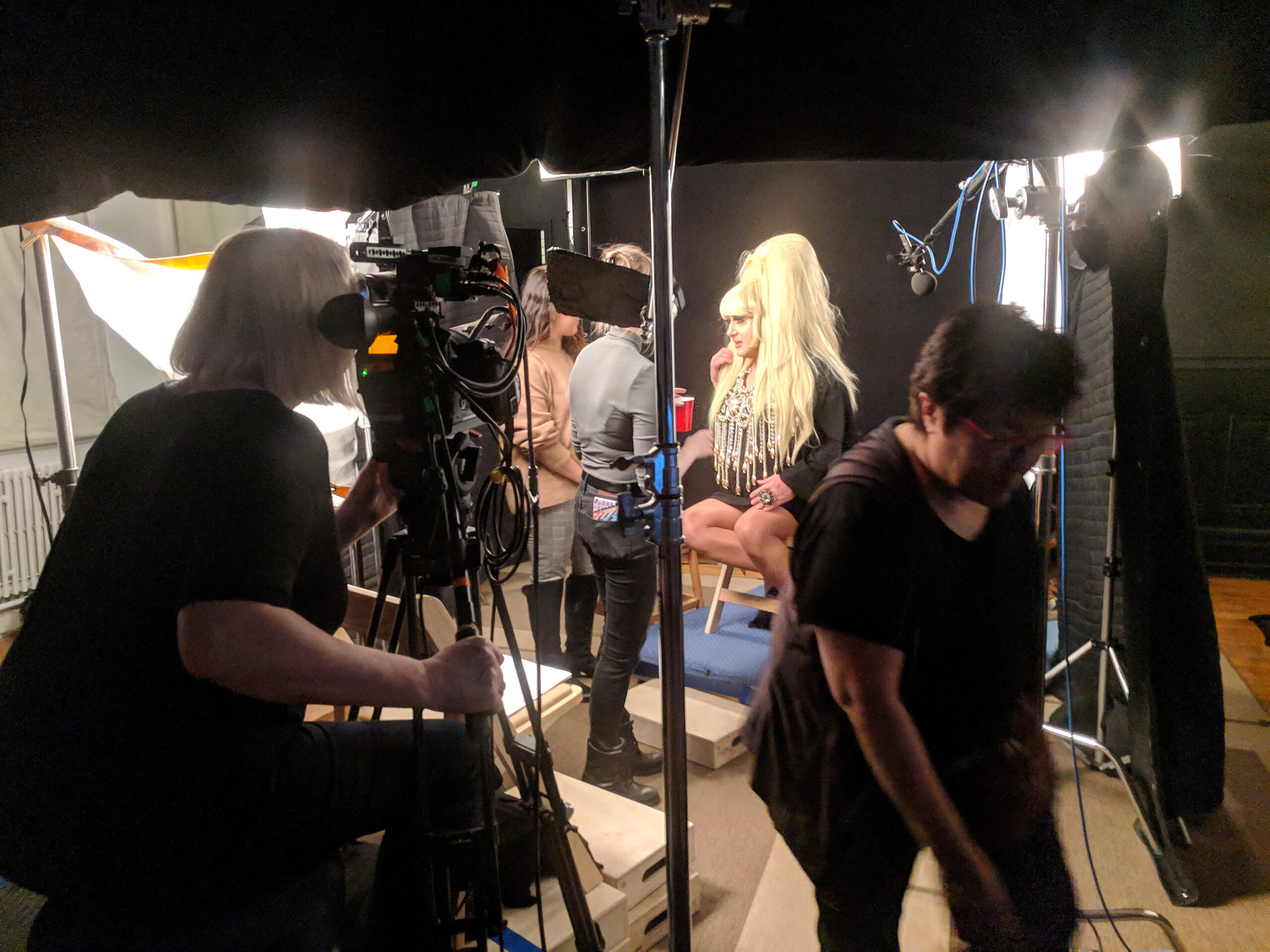 Documentary production at Union Square Loft