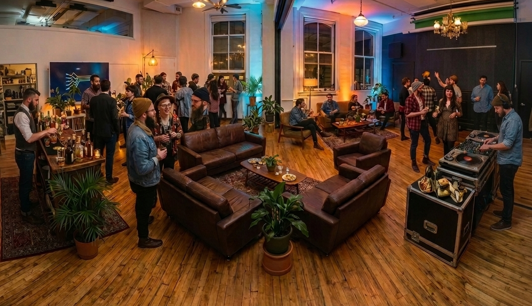 Creative event at Union Square Loft Flatiron NYC