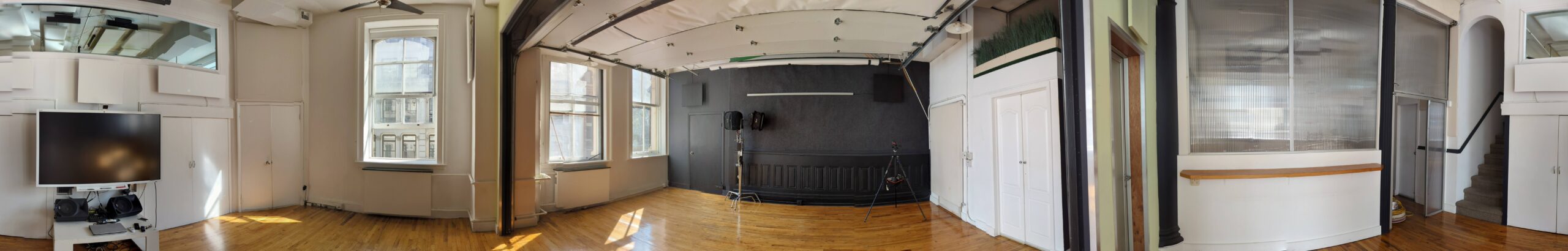 Panoramic view of Union Square Loft