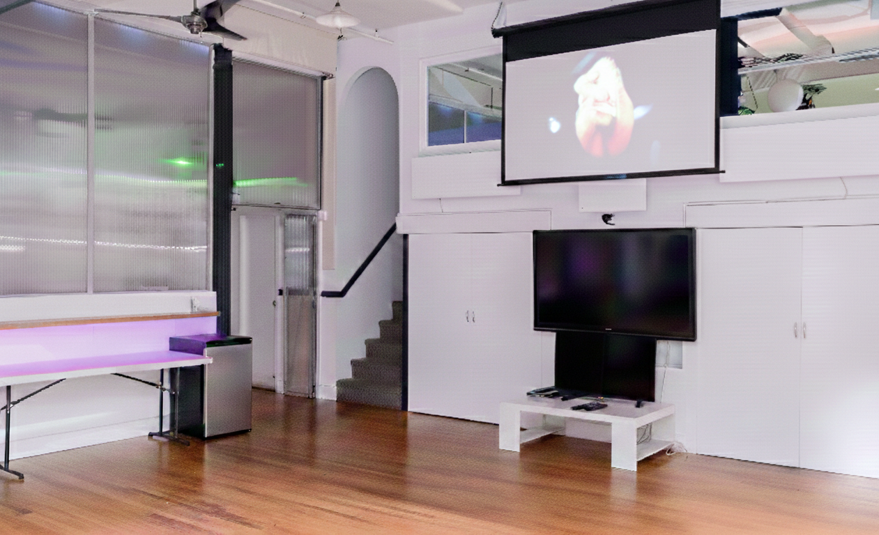 AV equipment at Union Square Loft