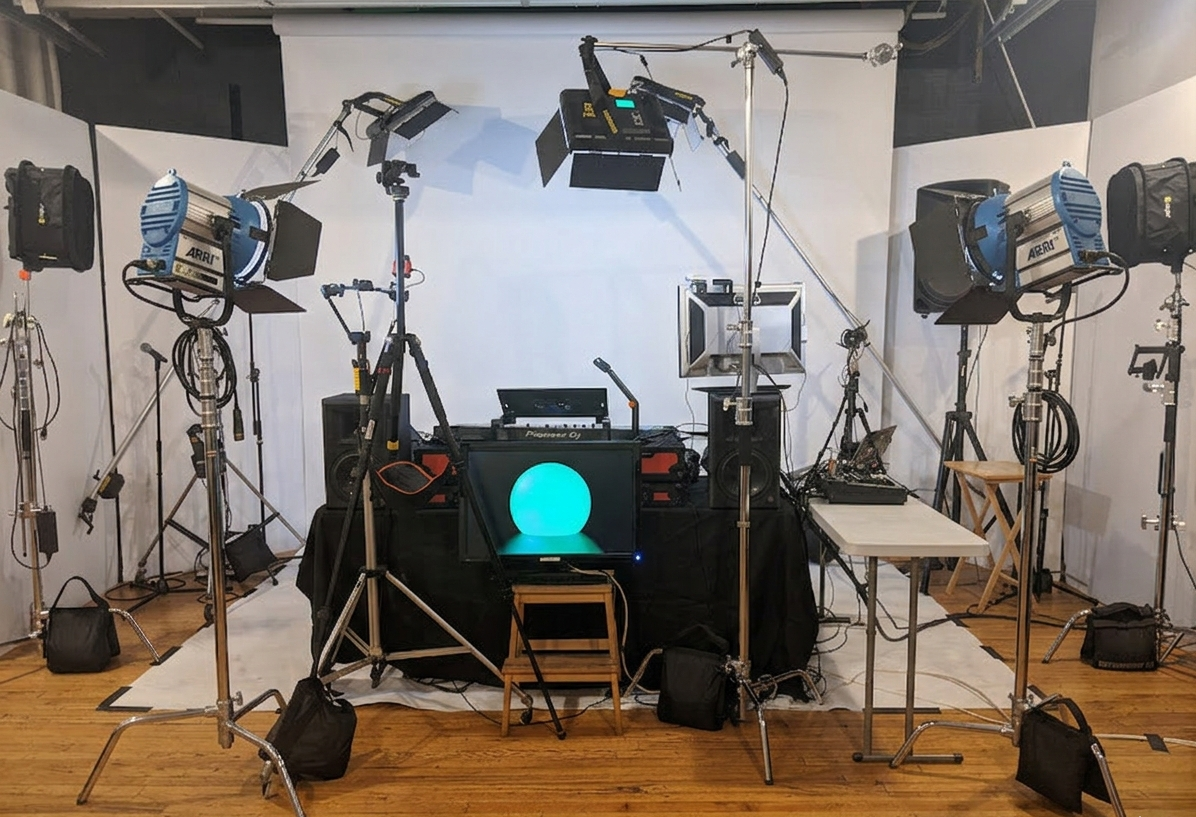 Professional gear at Union Square Loft